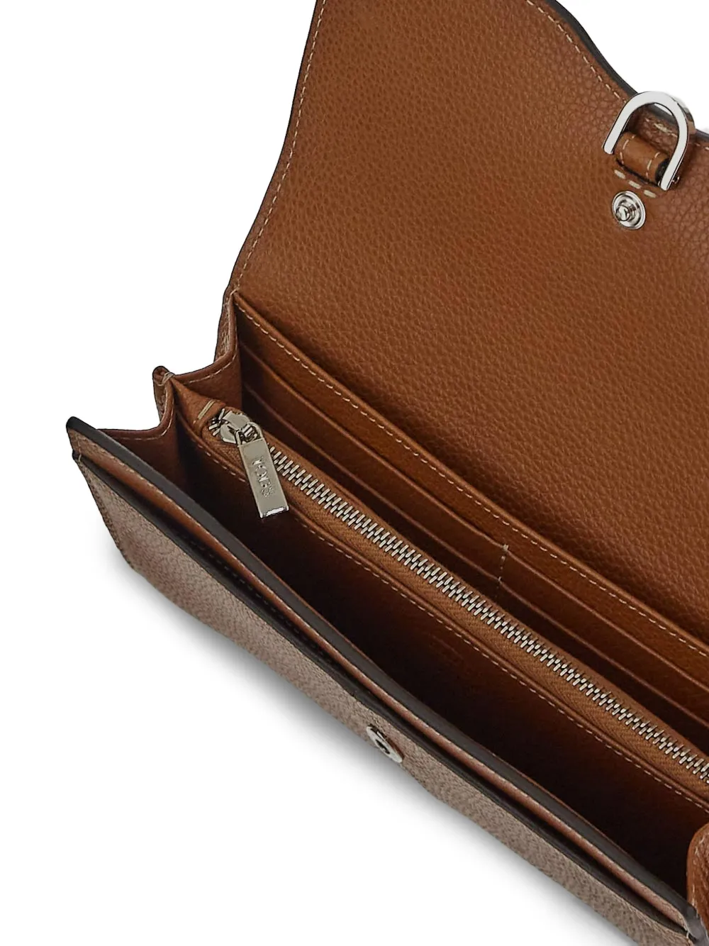 Tod's Leren portemonnee Bruin