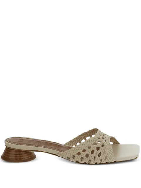STAUD sculptural low heel sandals