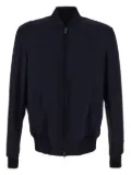 AION zip-up bomber jacket - Blue