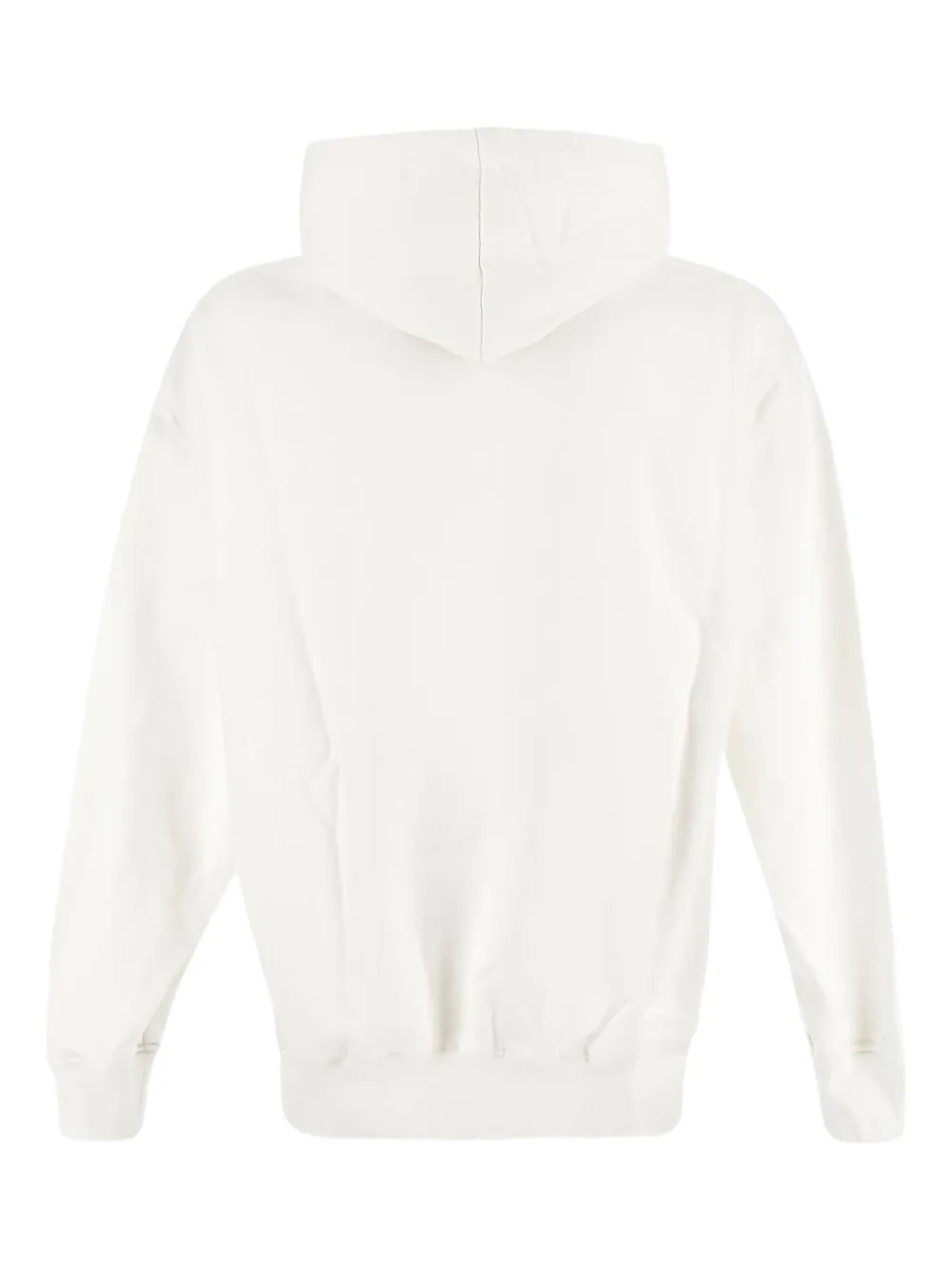 Family First Katoenen hoodie Wit
