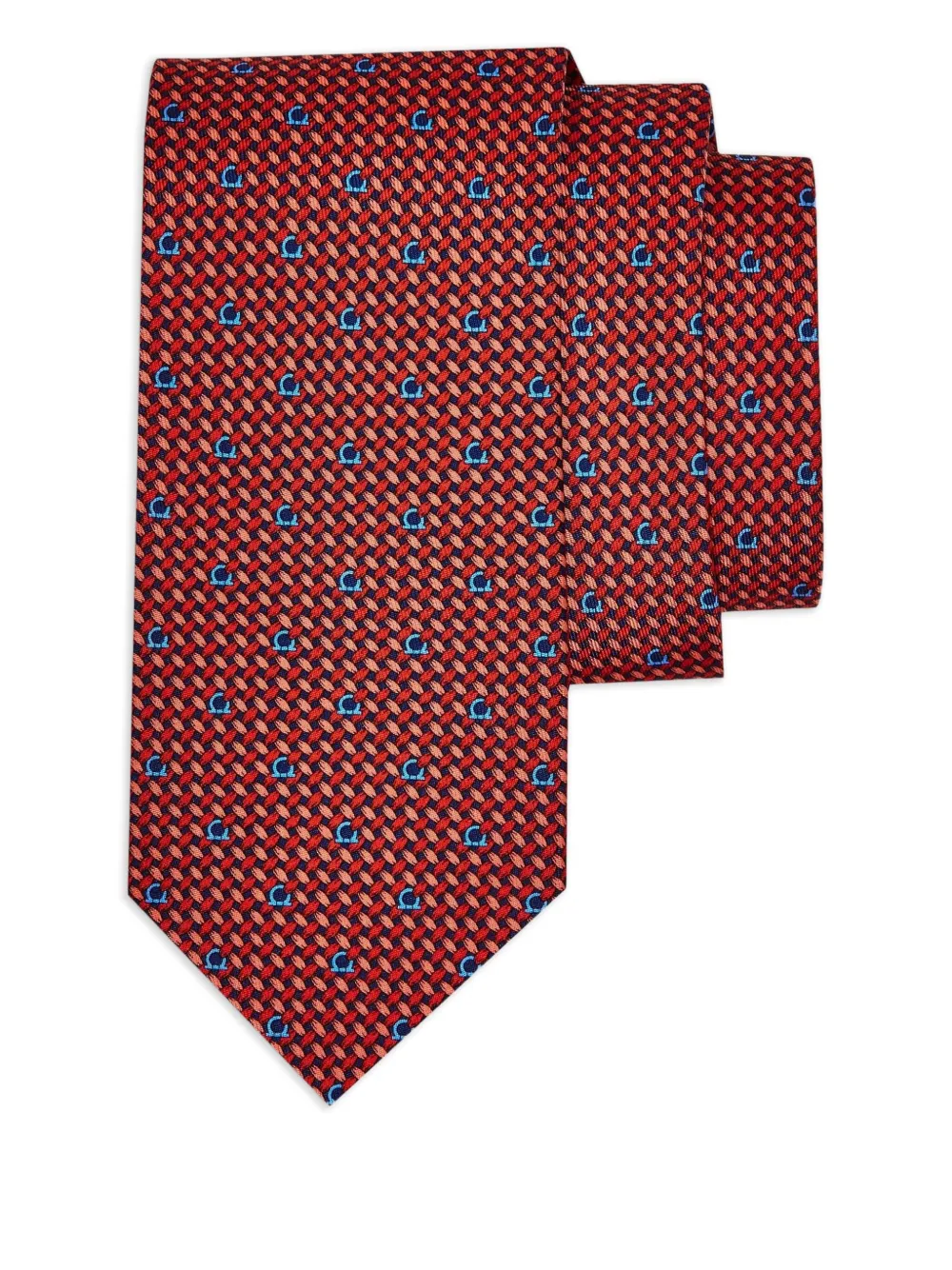 Ferragamo Gancini stropdas Rood
