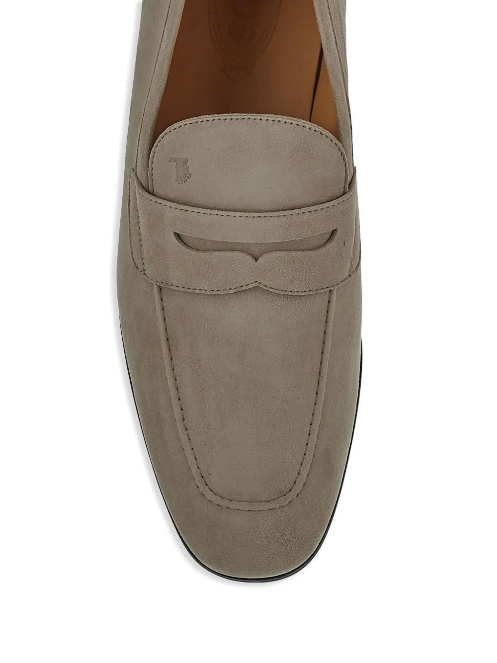 Tod's debossed-logo loafers Neutrals