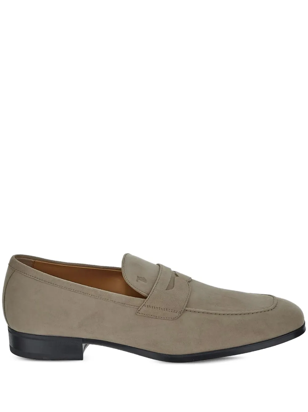 Tod's debossed-logo loafers Neutrals