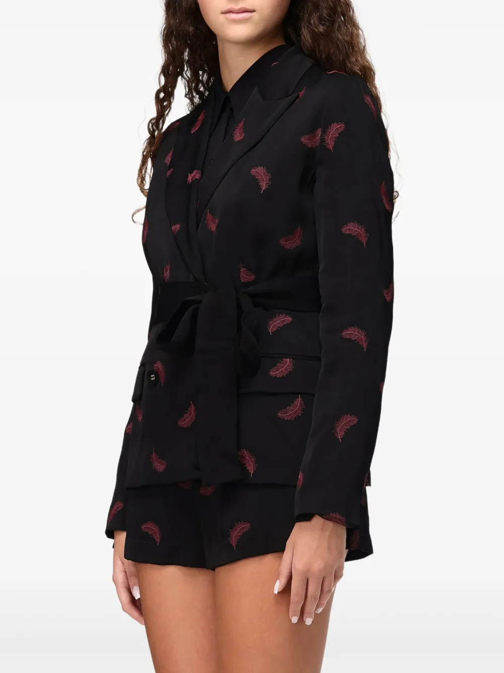 TWINSET Gelaagde blouse Zwart