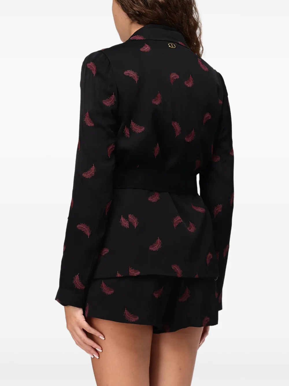 TWINSET Gelaagde blouse Zwart