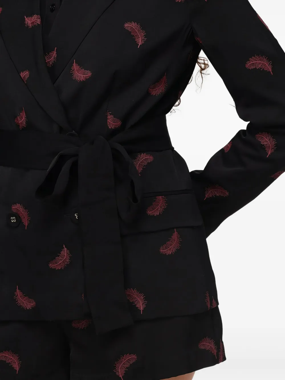 TWINSET Gelaagde blouse Zwart