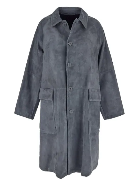 Salvatore Santoro suede coat