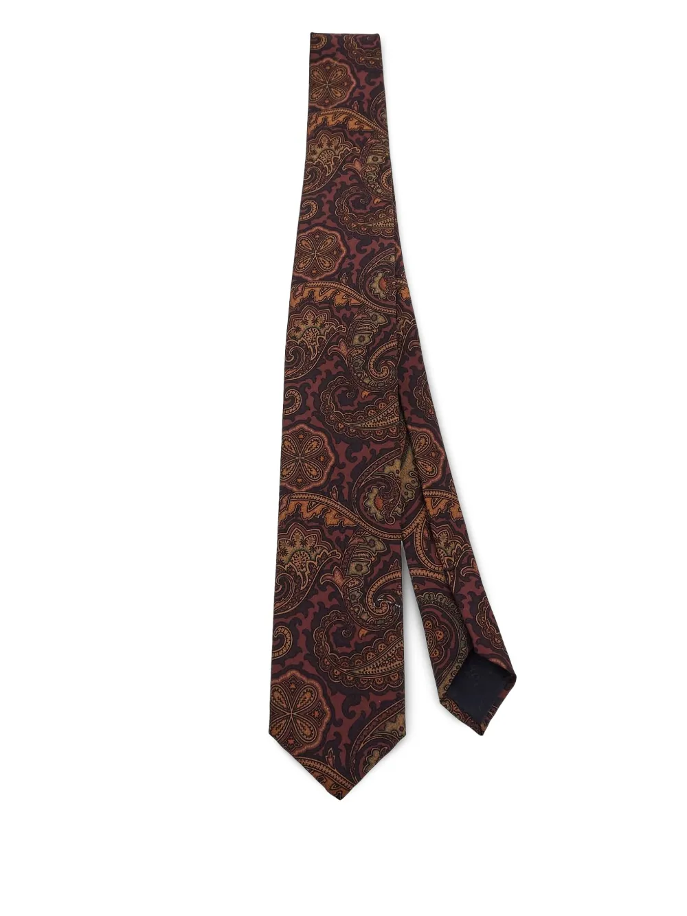 Lardini corbata de seda | marrón | Image 1
