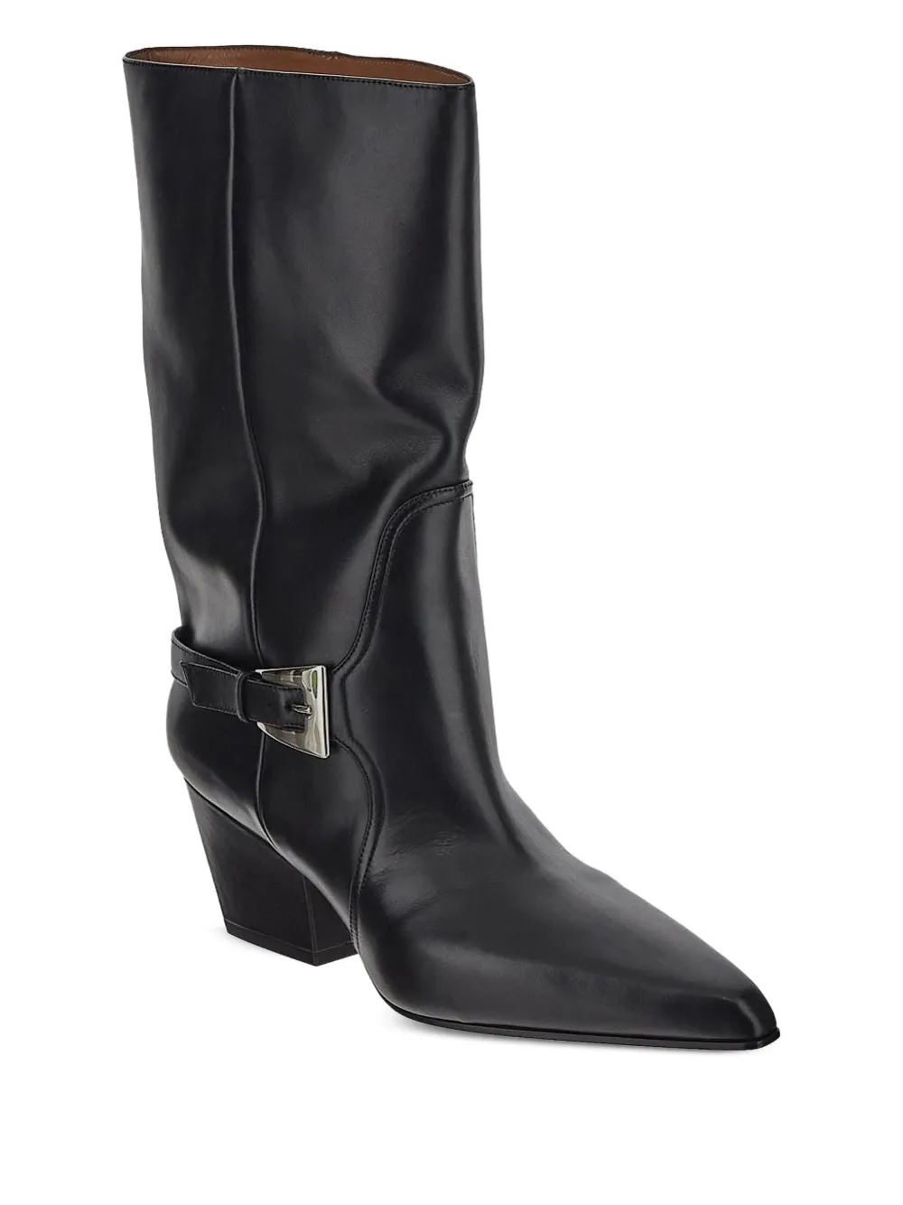 Paris Texas 60mm Jane biker boots Black