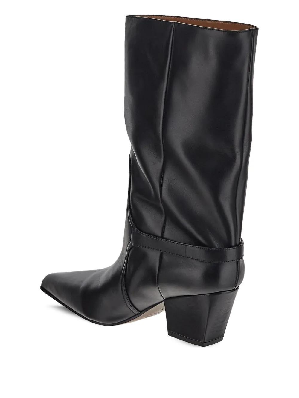Paris Texas 60mm Jane biker boots Black