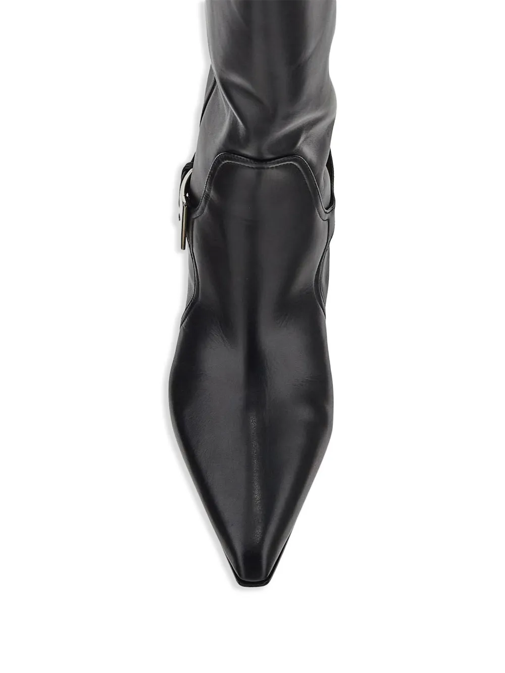Paris Texas 60mm Jane biker boots Black