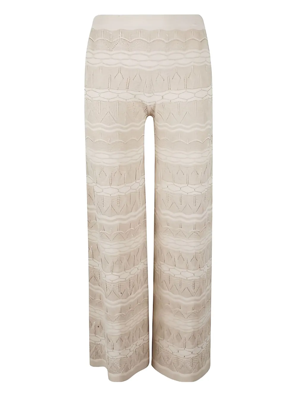 knitted-lace trousers