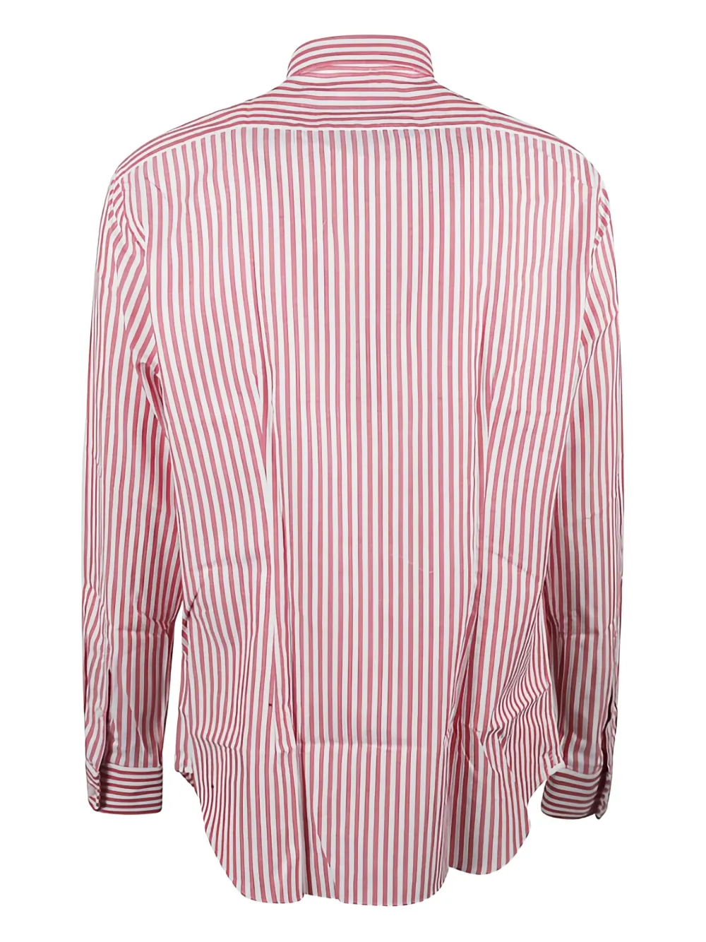Xacus striped long-sleeves shirt - Rood