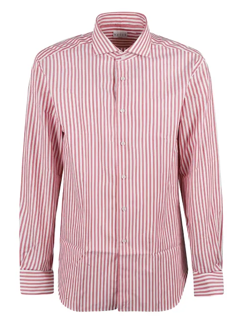 Xacus striped long-sleeves shirt