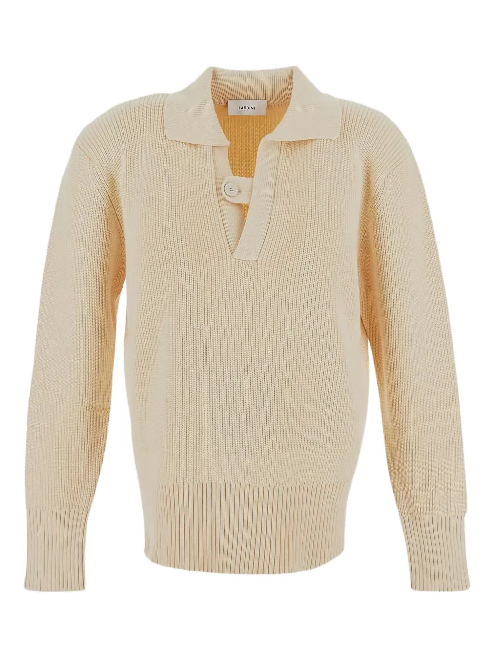 Lardini Katoenen trui Beige