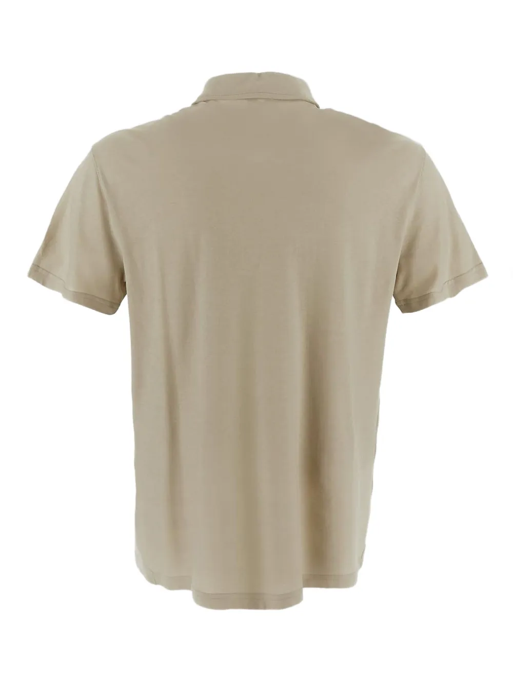 Taion Katoenen poloshirt - Beige