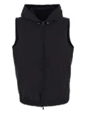 AION cotton hooded jacket - Blue