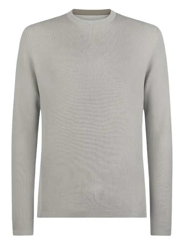 Sease Fine-knit T-shirt in Neutrals