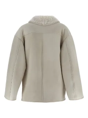 アウターその他 Salvatore Santoro Shearling jacket SALVATORE SANTORO Shearling Jacket BROWN | Base Blu