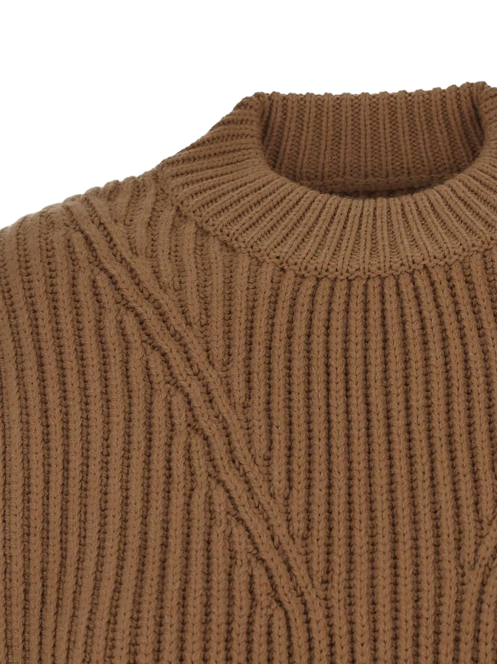 Jil Sander Wollen trui Bruin
