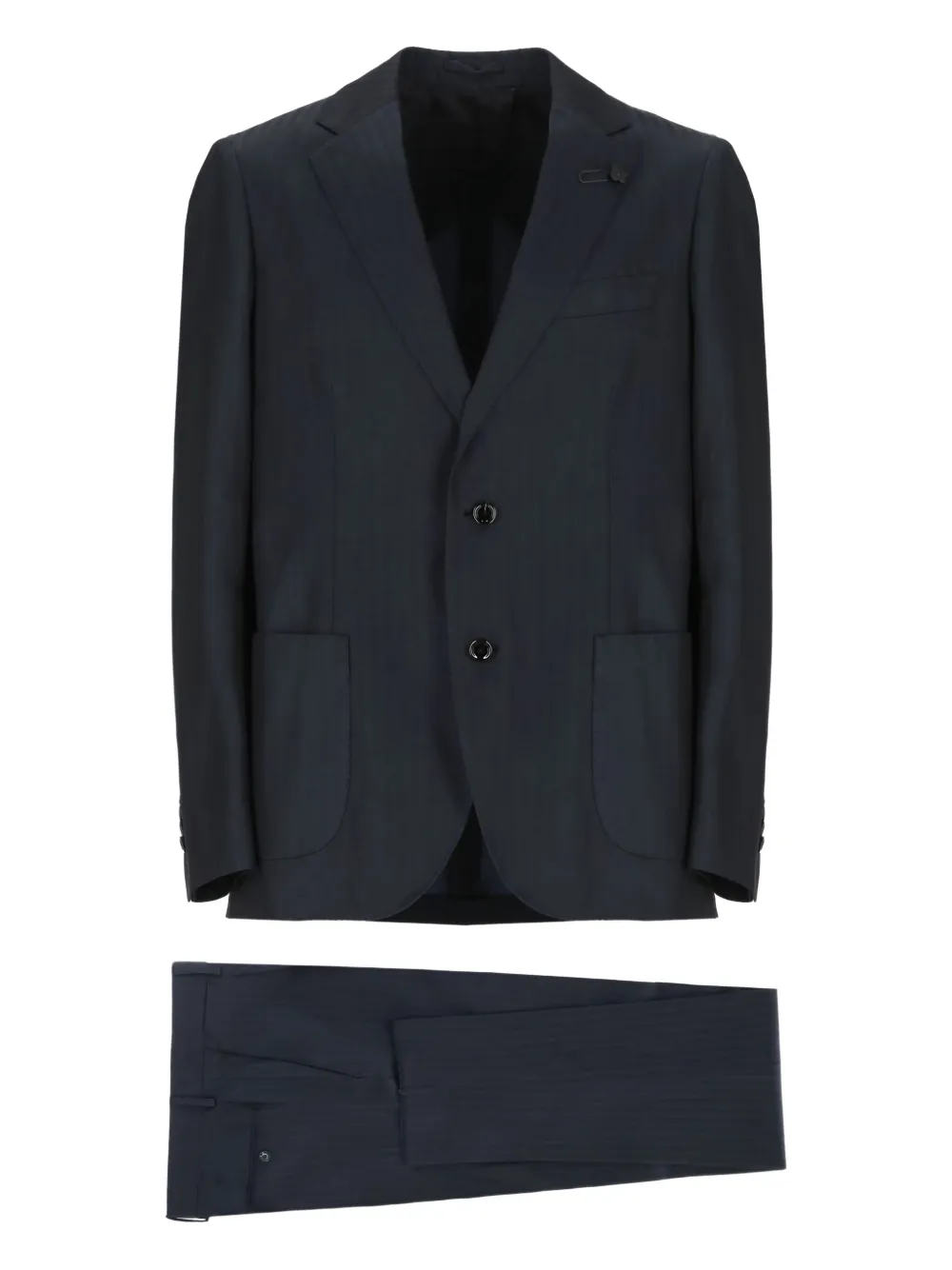 Lardini シングルスーツ - ブルー Lardini シングルスーツ - ブルー