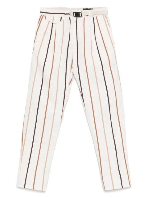 White Sand tapered-leg trousers