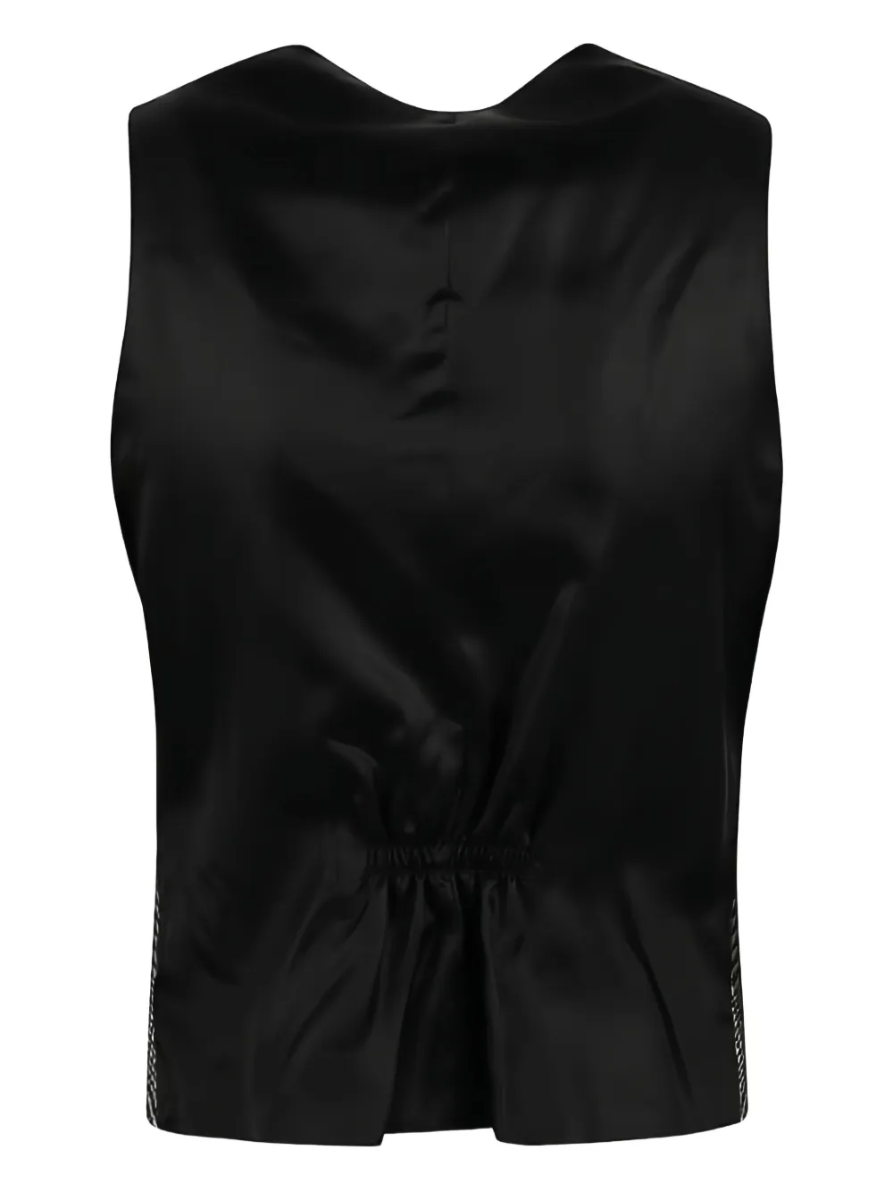 Tagliatore Giselle gilet Zwart