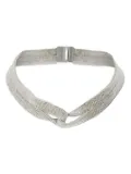 Fabiana Filippi beaded necklace - Silver