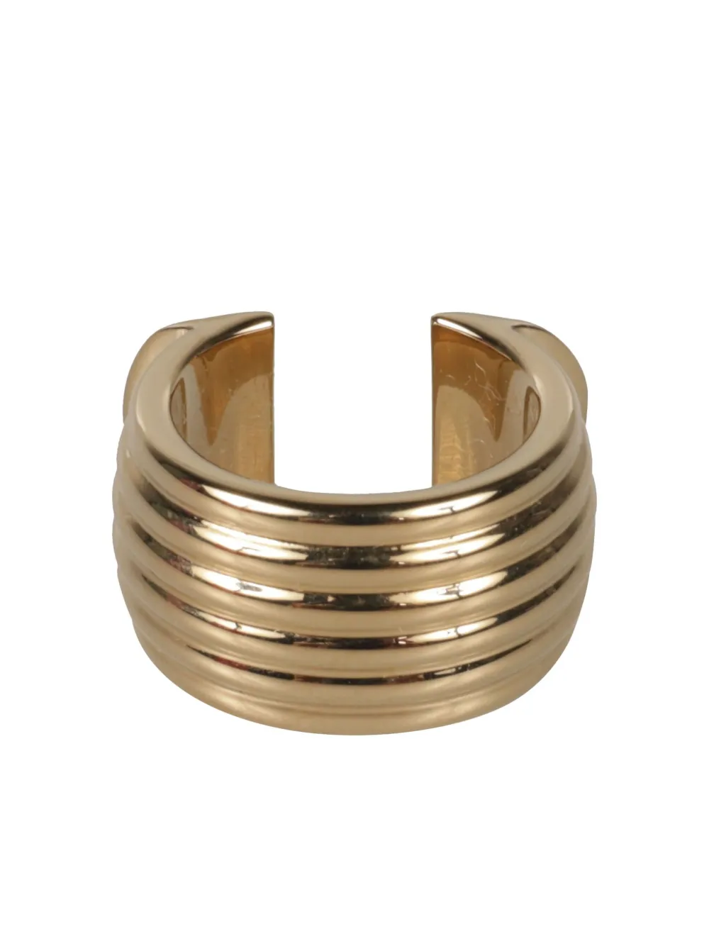 ribbed open-design ring