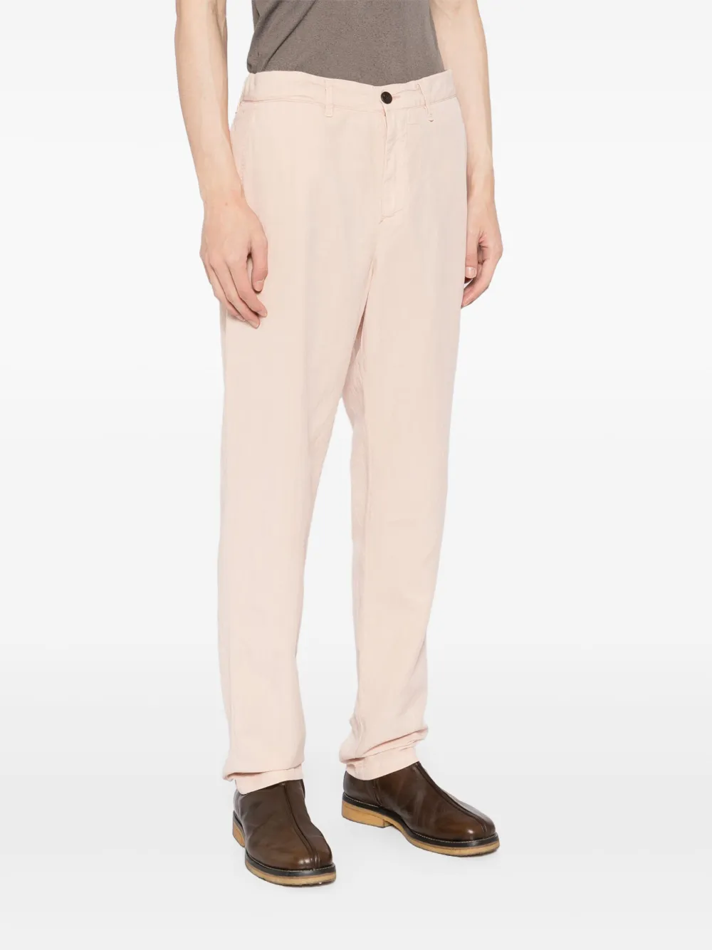 White Sand Straight broek Roze