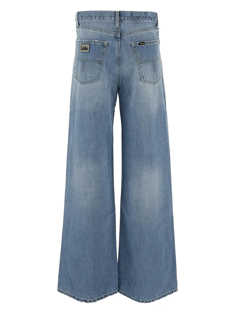 LOIS JEANS faded-effect jeans - ブルー LOIS JEANS faded-effect jeans - ブルー