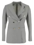 Lardini wool-silk blazer - Grey