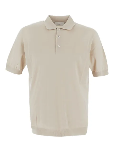 Lardini fine-knit polo shirt