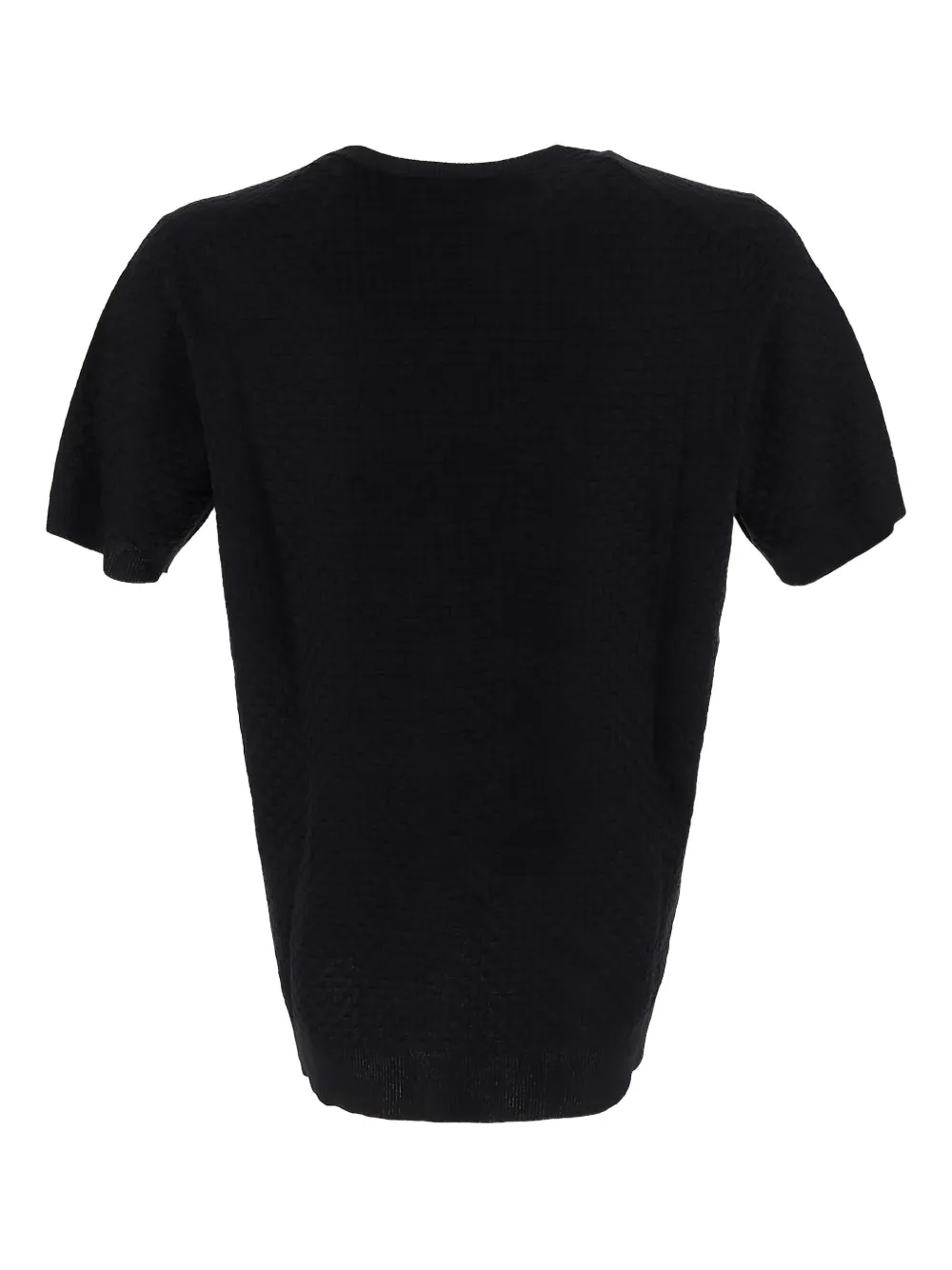 GOES BOTANICAL merino wool T-shirt - Zwart