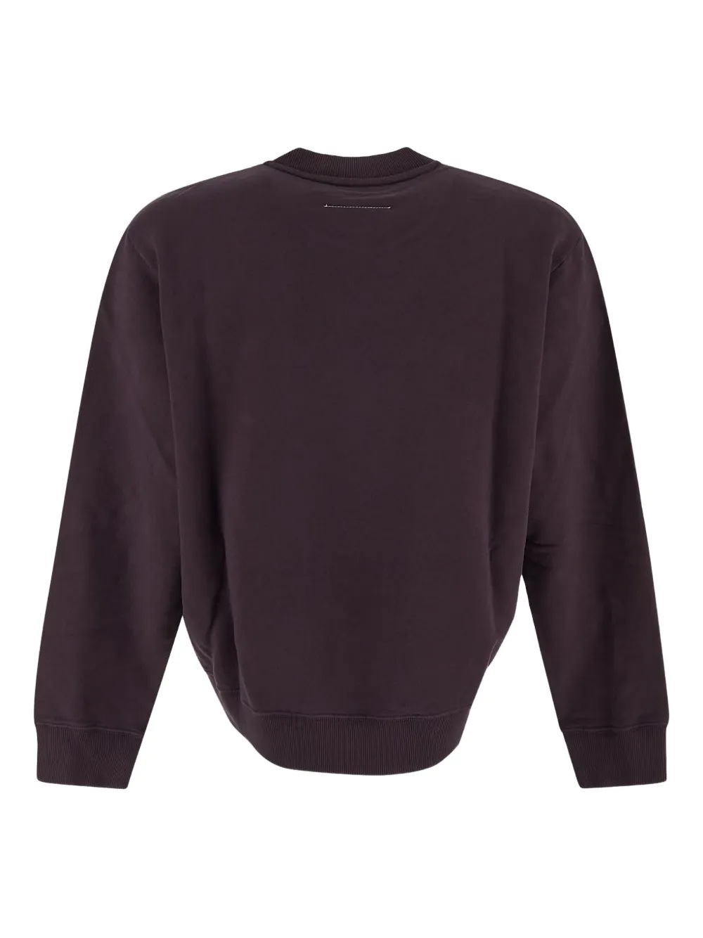 MM6 Maison Margiela Sweater met getallen patroon - Paars