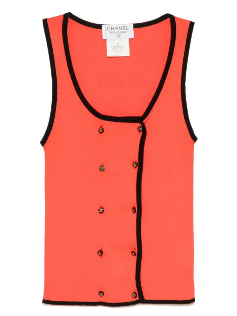 CHANEL Pre-Owned 1995 sleeveless top