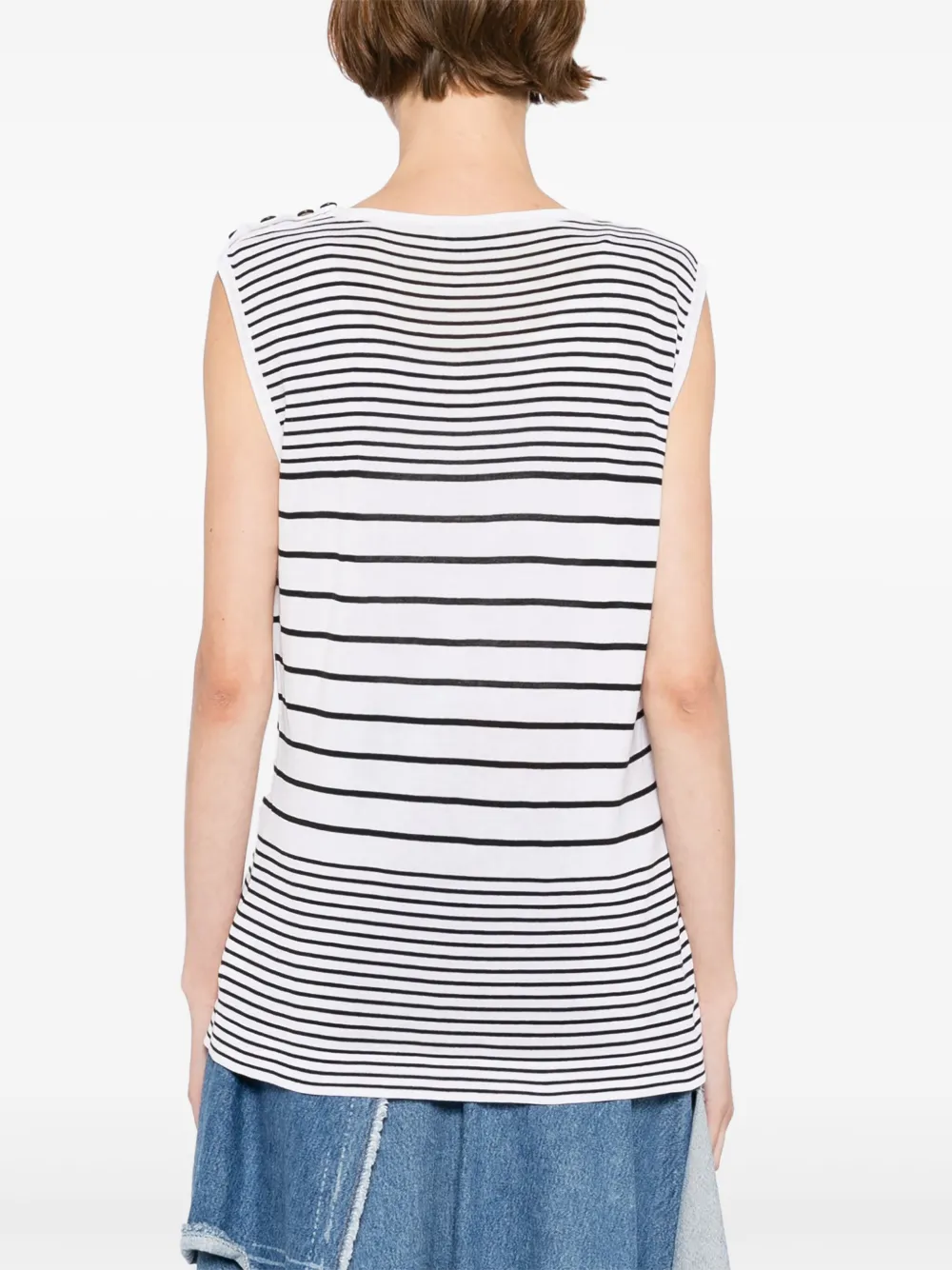 Pre-owned Chanel 1990-2000s Sleeveless Top