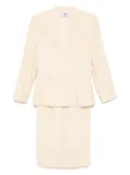 Givenchy Pre-Owned 1990-2000s setup skirt suit - Yellow