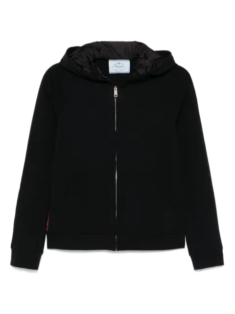Prada Pre-Owned 2018 zip up sweatshirt