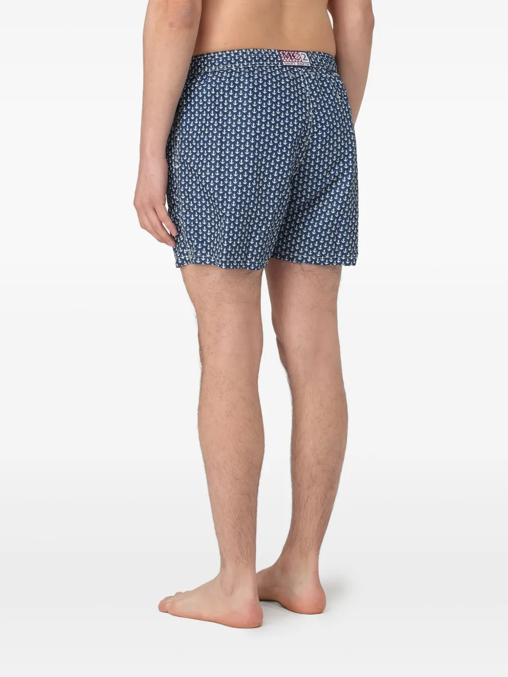 MC2 Saint Barth Zwembroek met grafische print Blauw
