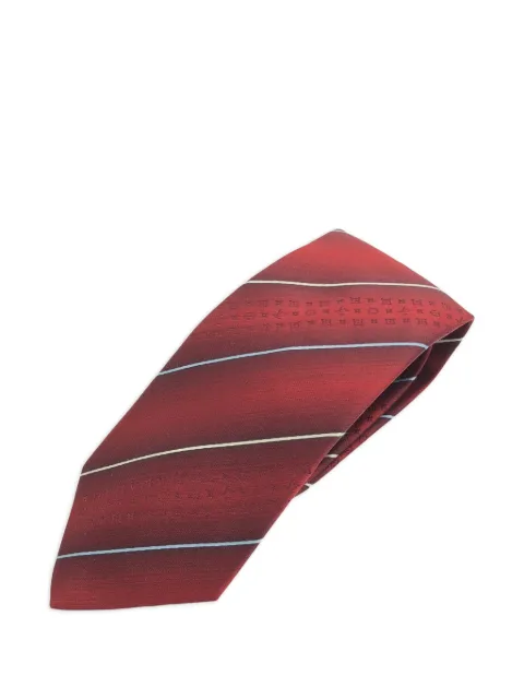 Louis Vuitton Pre-Owned corbata de seda 2017