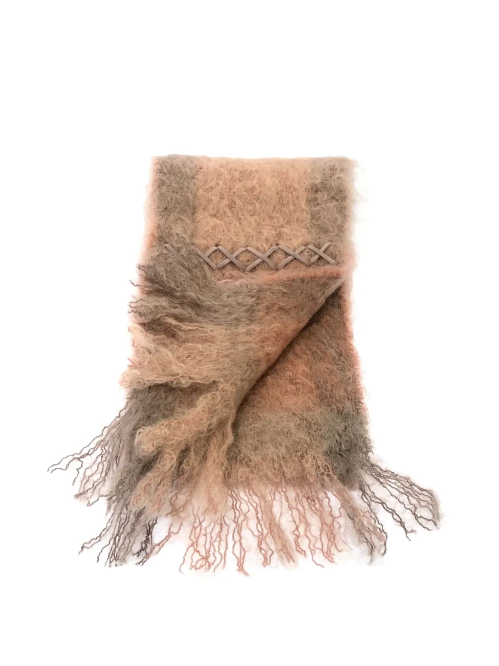 Loewe Pre-Owned écharpe à motif Anagram (années 2000) | Image 2