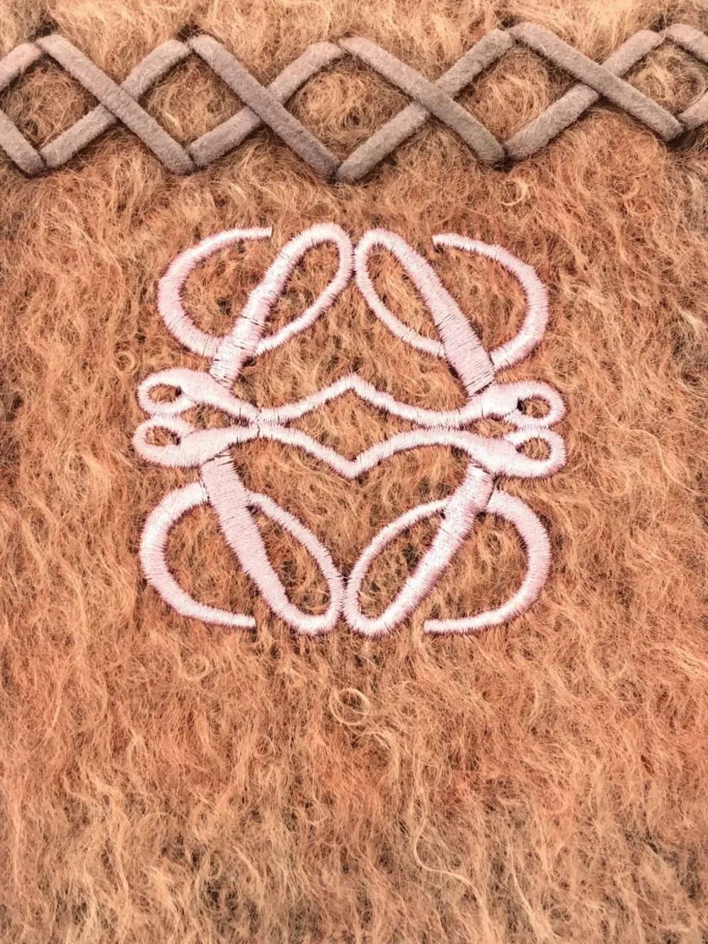 Pre-owned Loewe 2000s Anagram-motif Scarf