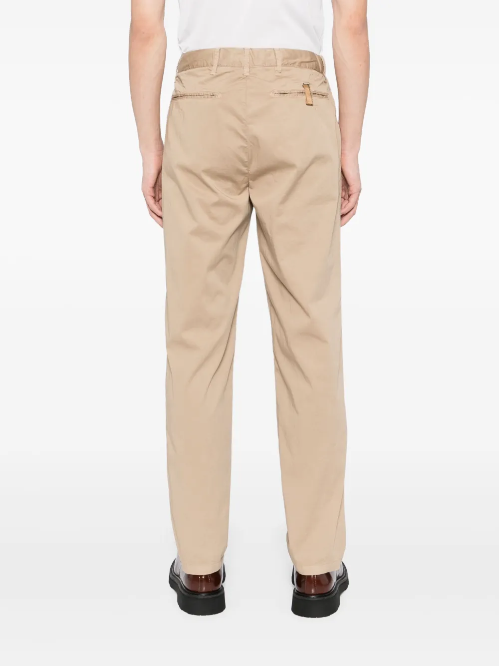White Sand Straight broek Beige