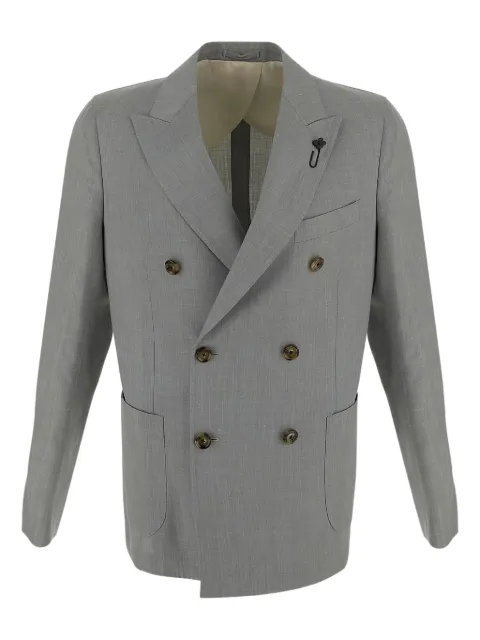Lardini blazer con doble botonadura
