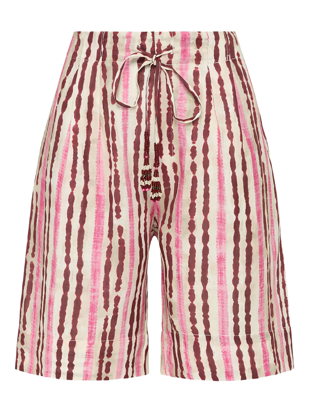 MALIPARMI striped drawstring shorts | Pink | Image 1