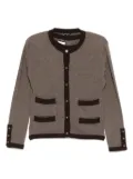 CHANEL Pre-Owned 1996 ensemble cardigan - Brown