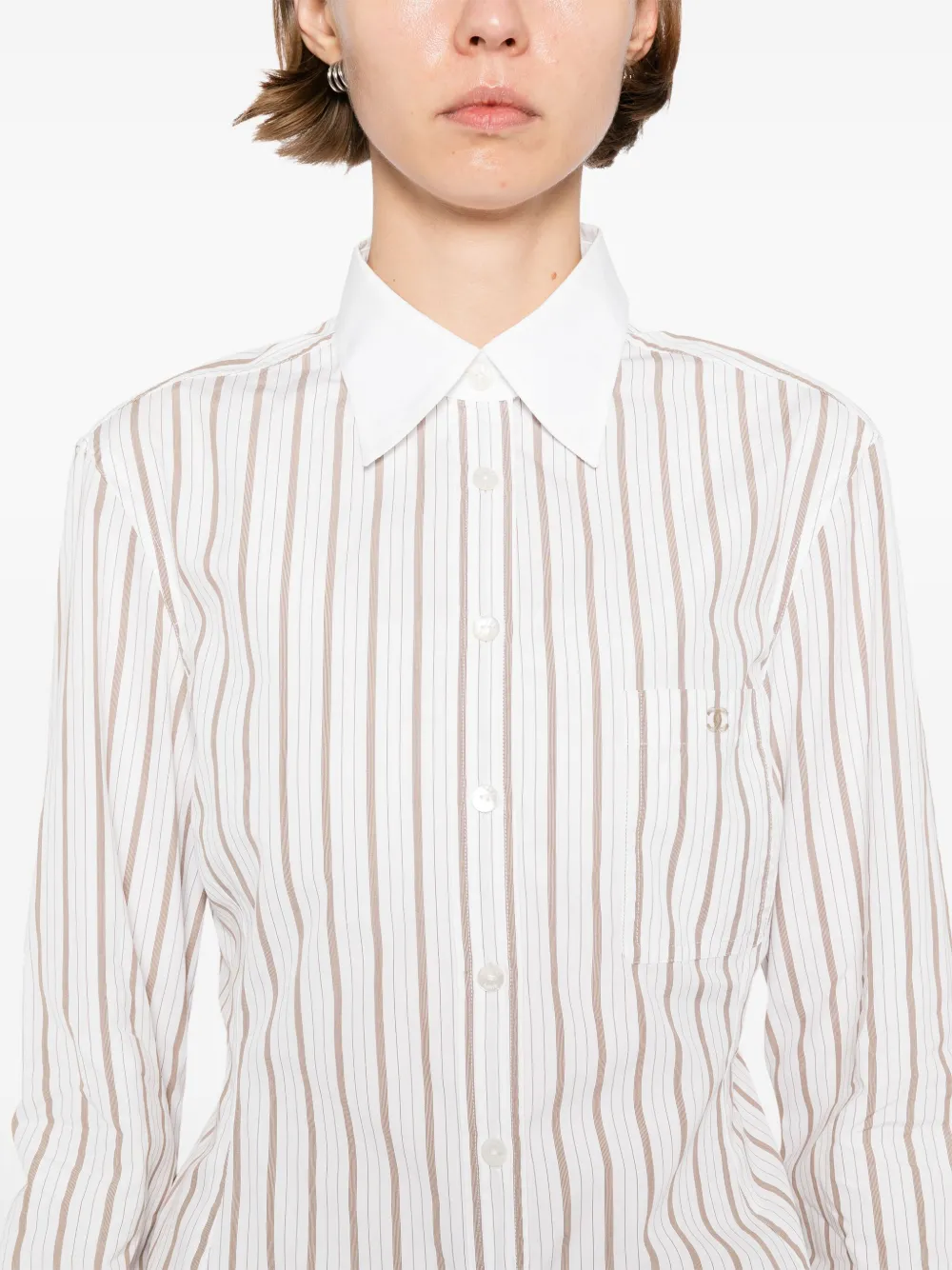 Pre-owned Chanel 1990-2000s Shirt Blouse