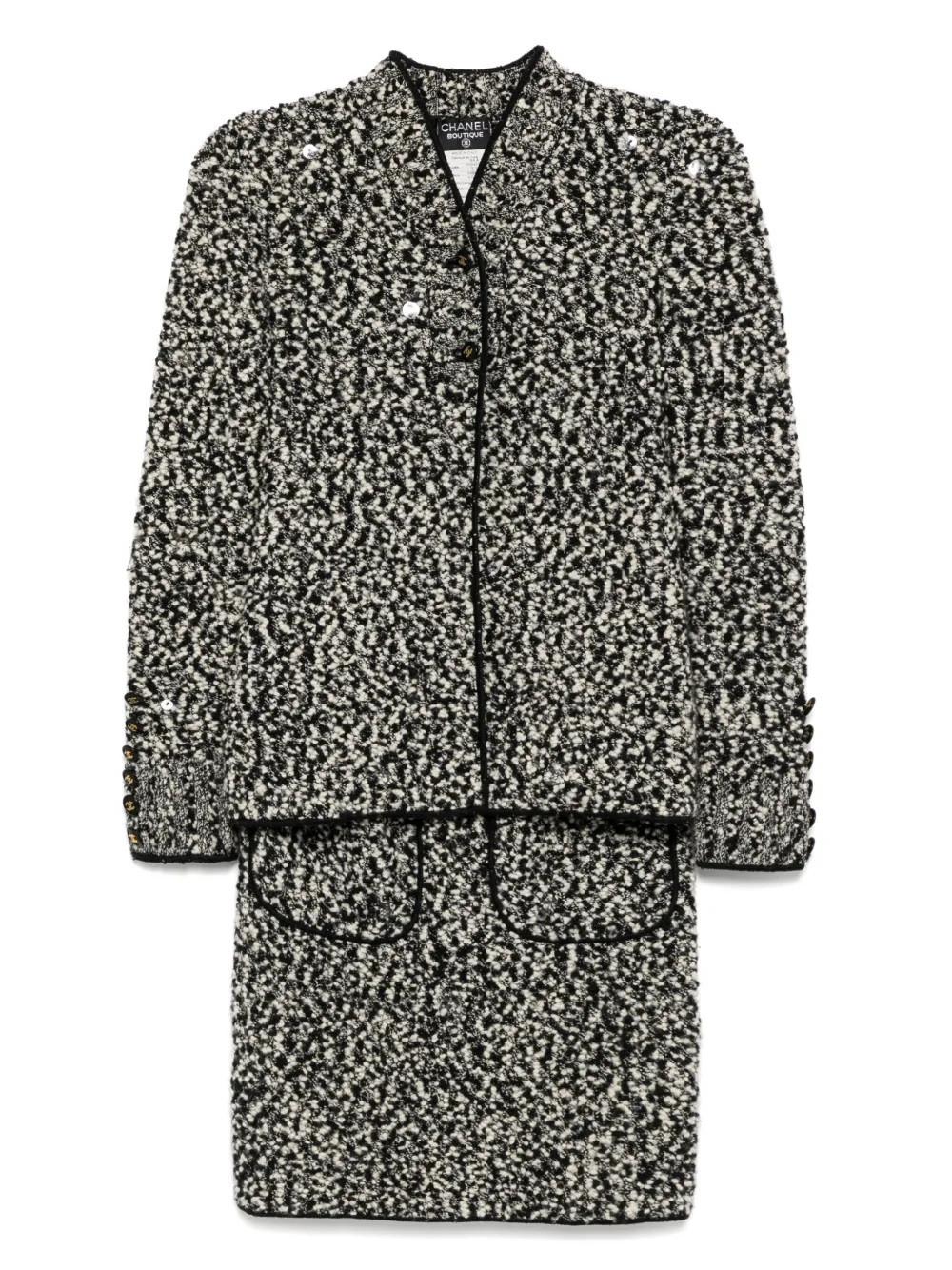 CHANEL Pre-Owned 1994 setup suit | Black | Image 1