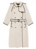 CHANEL Pre-Owned 1990-200s trench coat - Brown